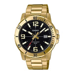 CASIO SPORT COLLECTION Mod. DIVER 50M GOLD - BLACK MTP-VD01G-1BVUDF