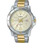 CASIO SPORT COLLECTION Mod. DIVER 50M TWO TONES - GOLD MTP-VD01SG-9BVUDF