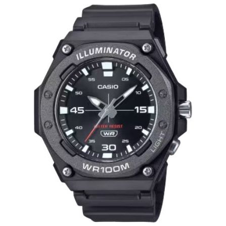CASIO SPORT Mod. DIVER - ILLUMINATOR WR 100MT - BLACK MW-620H-1AVDF