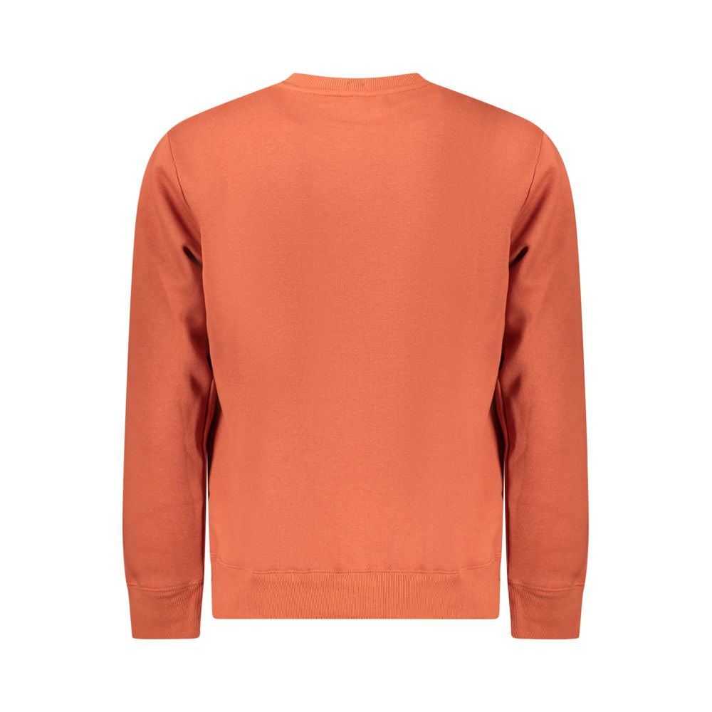 Norway 1963 Orange Cotton Men Sweater NO-39672-S