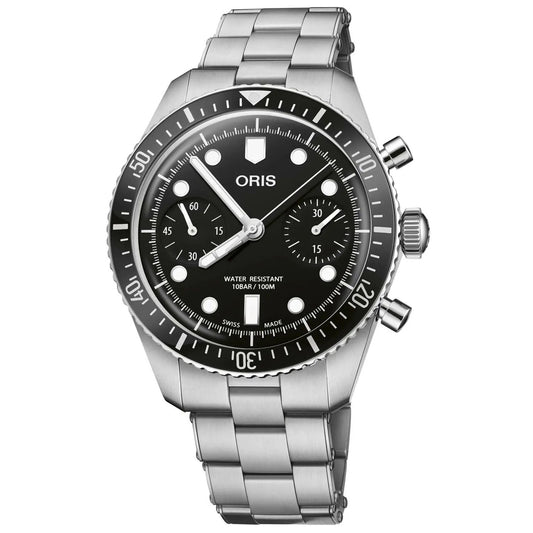 ORIS MOD. DIVERS SIXTY-FIVE CHRONOGRAPH WATCHES