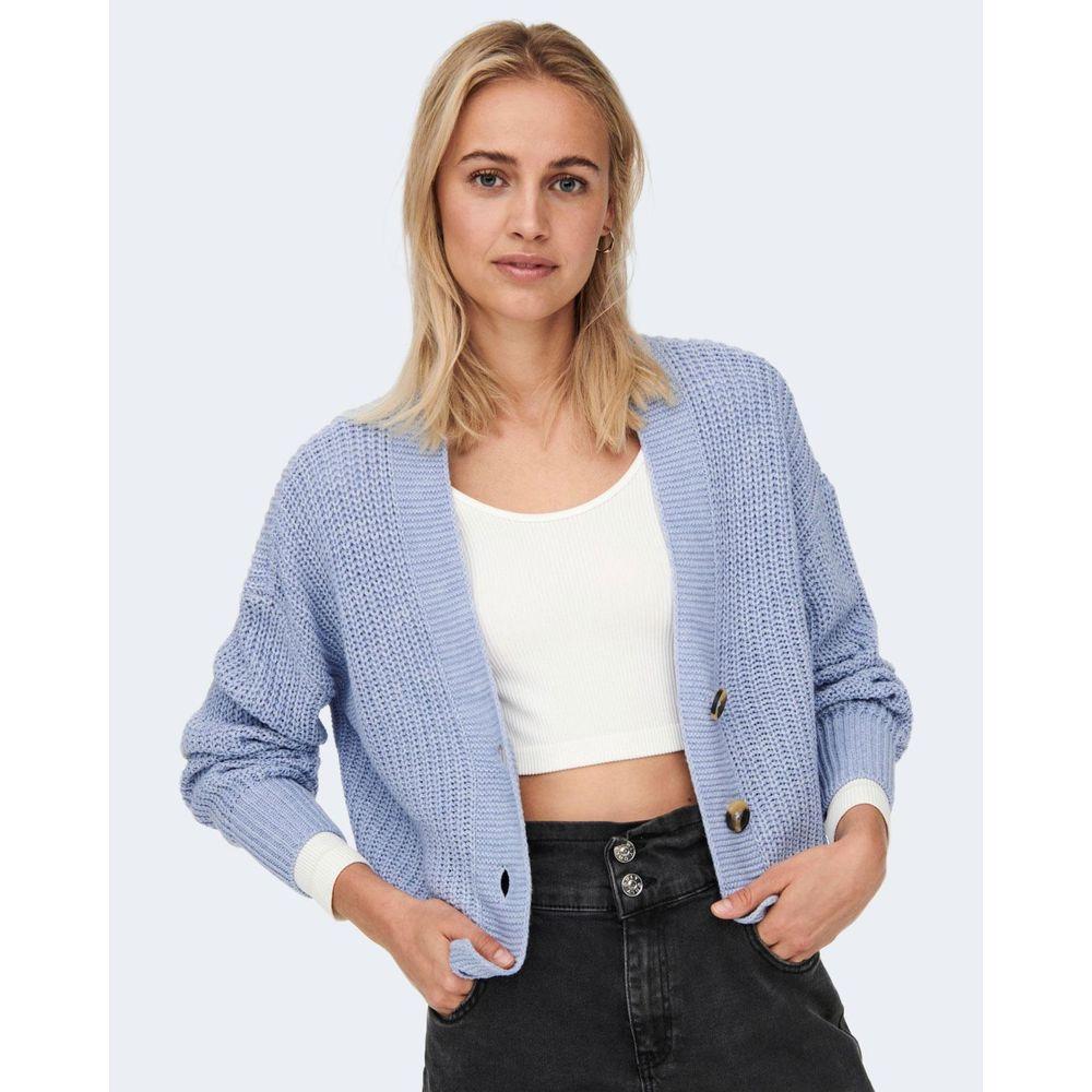 Only Blue Marabou Cardigan ON-8031700132-IT44|L