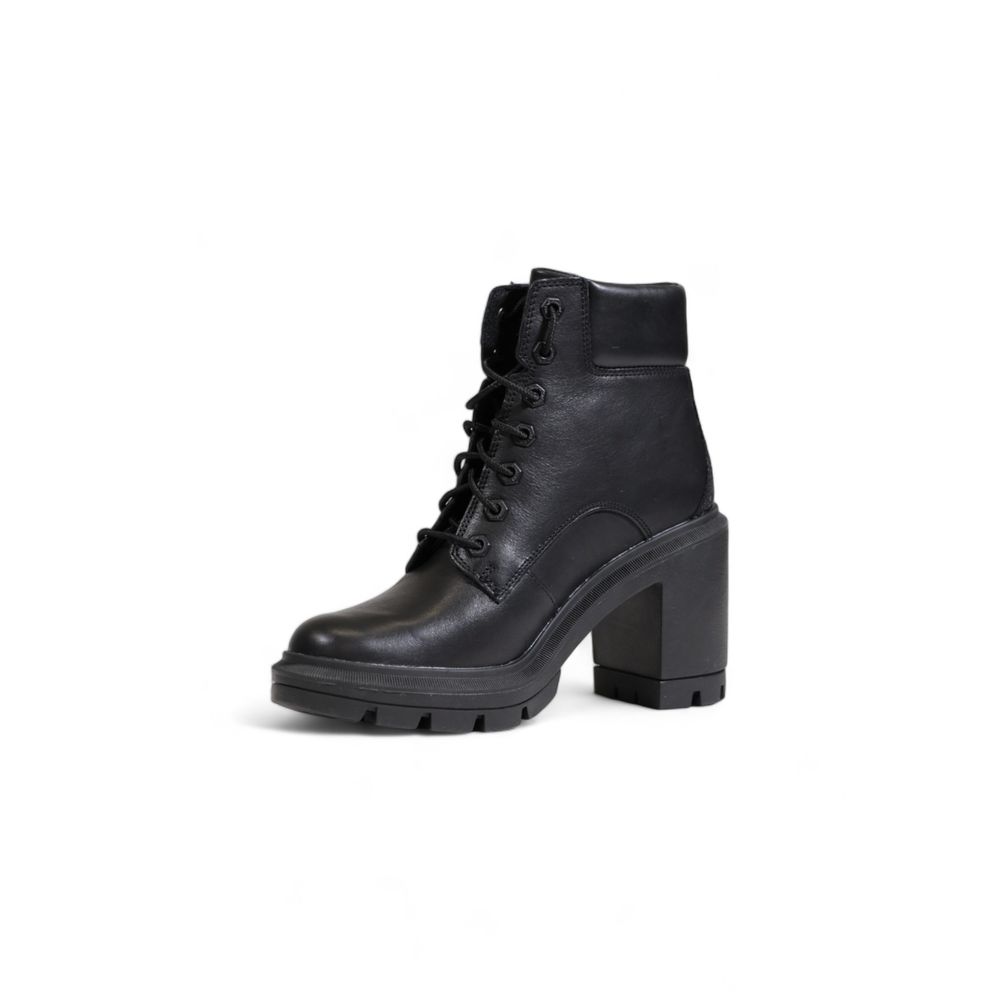 Timberland Black Recycled Leather Pumps