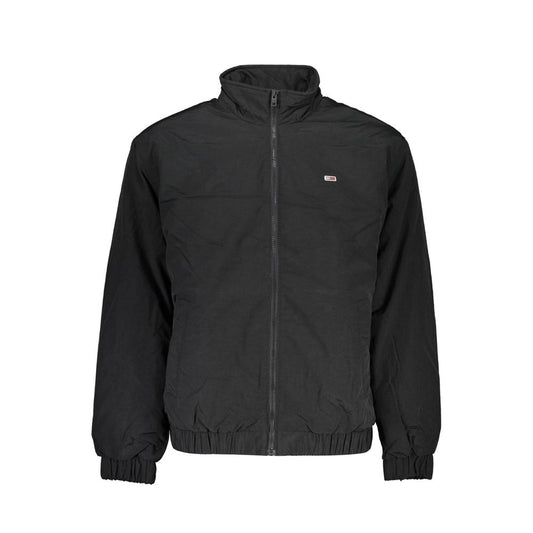 Tommy Hilfiger Black Recycled Nylon Men Jacket