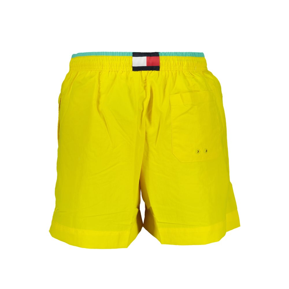 Tommy Hilfiger Yellow Nylon Swimwear