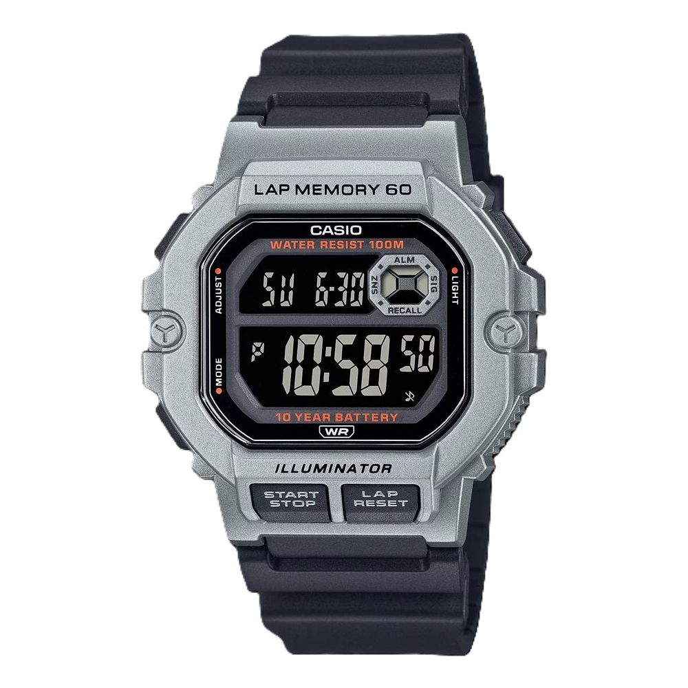 CASIO SPORT Mod. ILLUMINATOR LAP MEMORY 60 WS-1400H-1BVCF