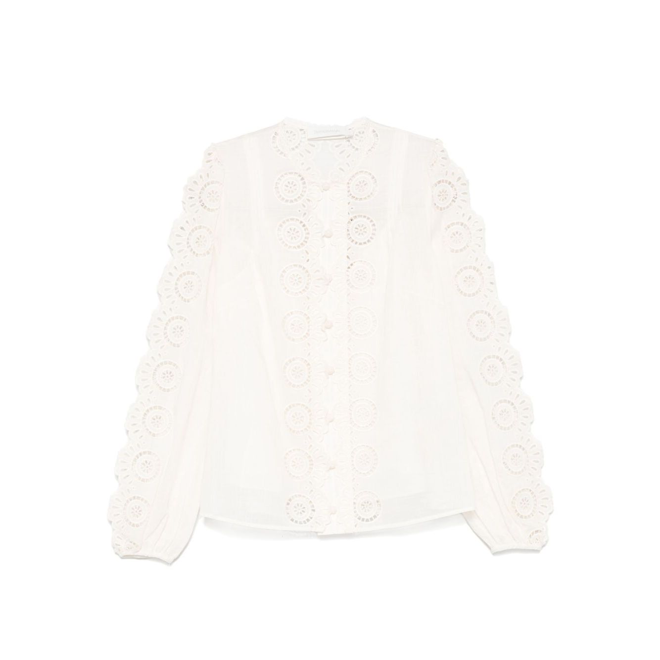 Zimmermann Lucky embroidered blouse Shirts