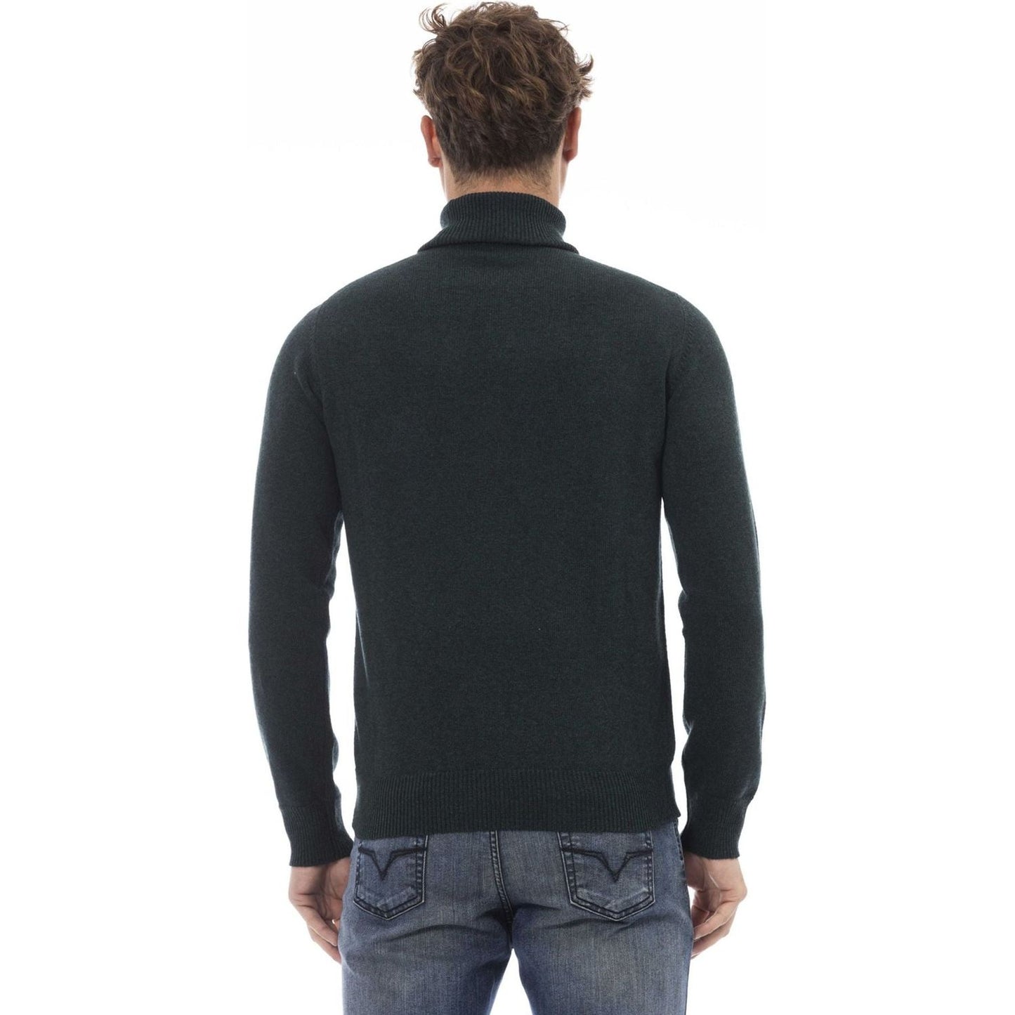 Alpha Studio Sweaters AU7813GE_9001VERDEBOTTIGLIA:401525