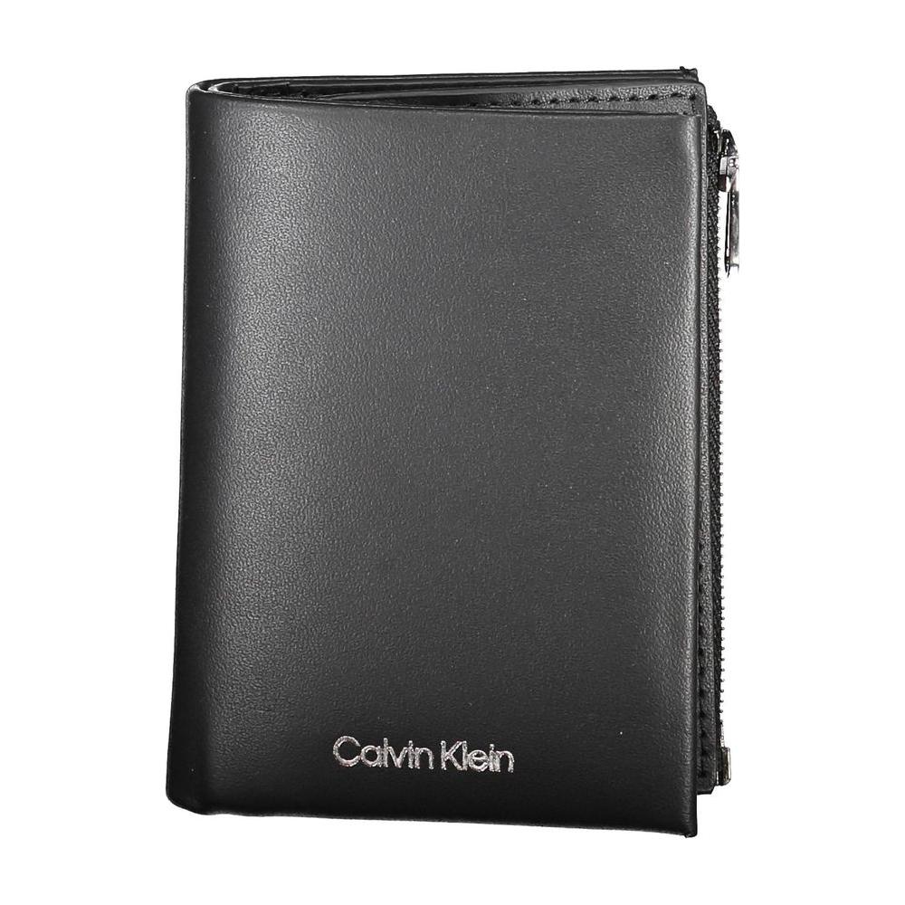 Calvin Klein Black Leather Men Wallet