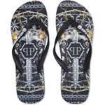 Philipp Plein Infradito e Ciabatte BRD_90199_BLACK-MULTI:378443