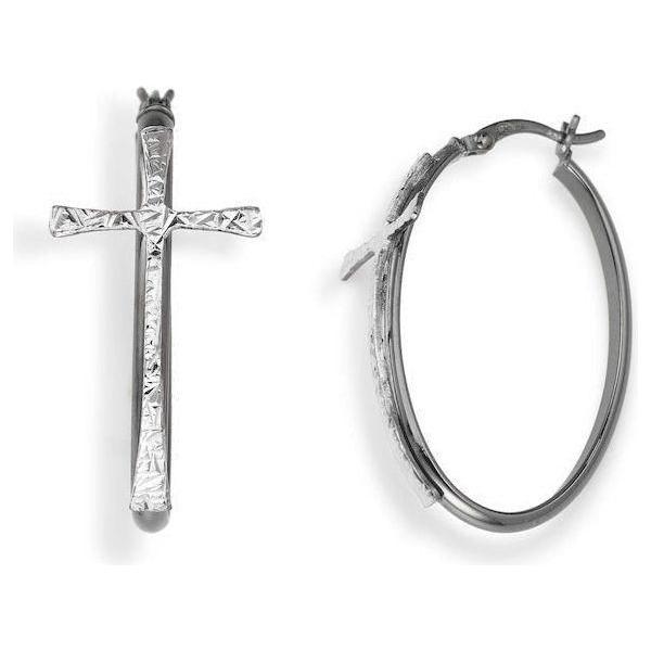 阿门模式。 CERCHIO E CROCE 黑色