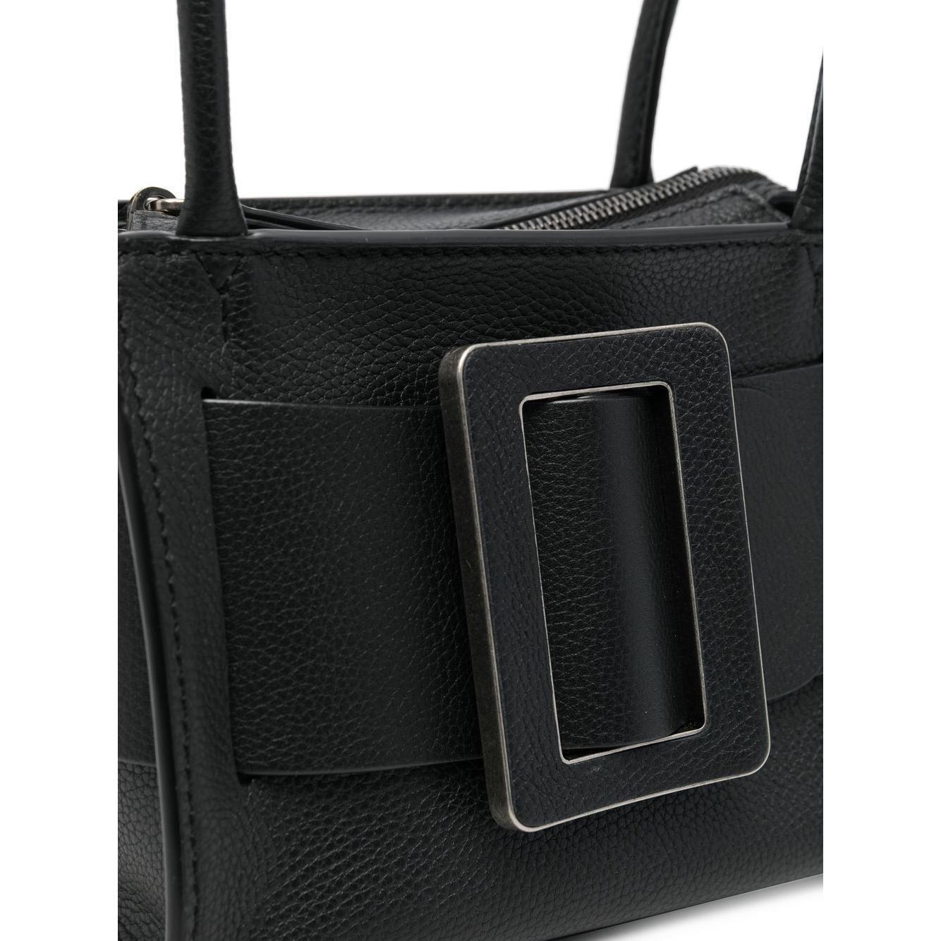 Boyy Bobby 18 Leather Shoulder Bag BOBBY18SOFTCS/CSDBLACK
