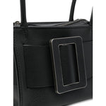Boyy Bobby 18 Leather Shoulder Bag BOBBY18SOFTCS/CSDBLACK