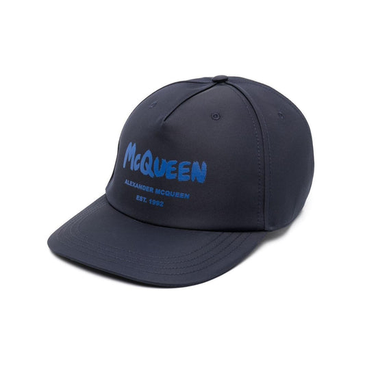 Alexander McQueen Logo baseball cap 6677784404Q4169