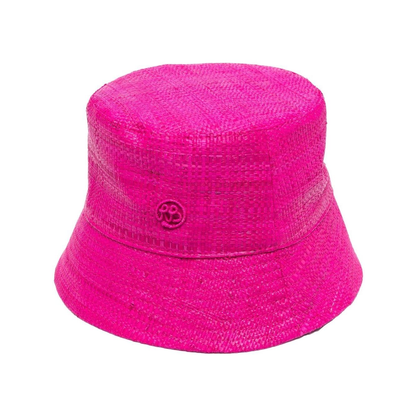 RUSLAN BAGINSKIY Hats Pink BCT038STRRWRBBUCKETPINK