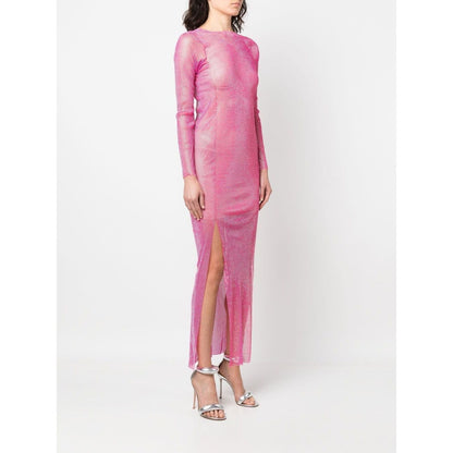 Santa Brand rhinestone-embellished maxi dress