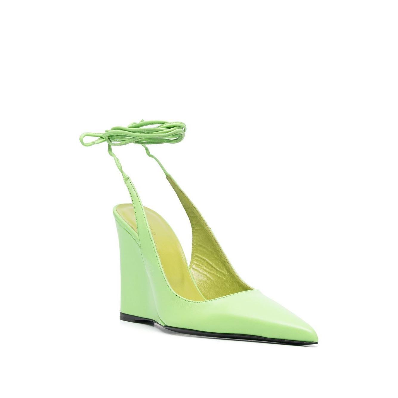 BY FAR PRE With Heel Green 23CRVAUWFRGNAPFRG