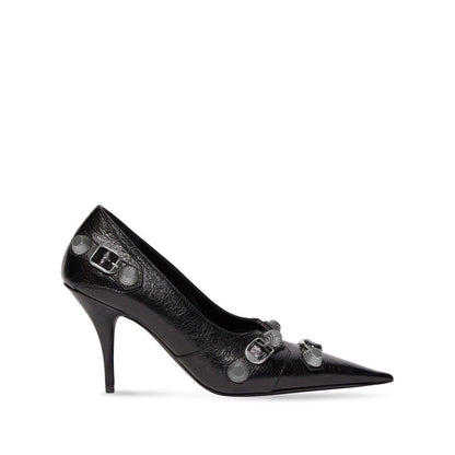 Balenciaga Cagole 90MM cracked heel pumps High Heel