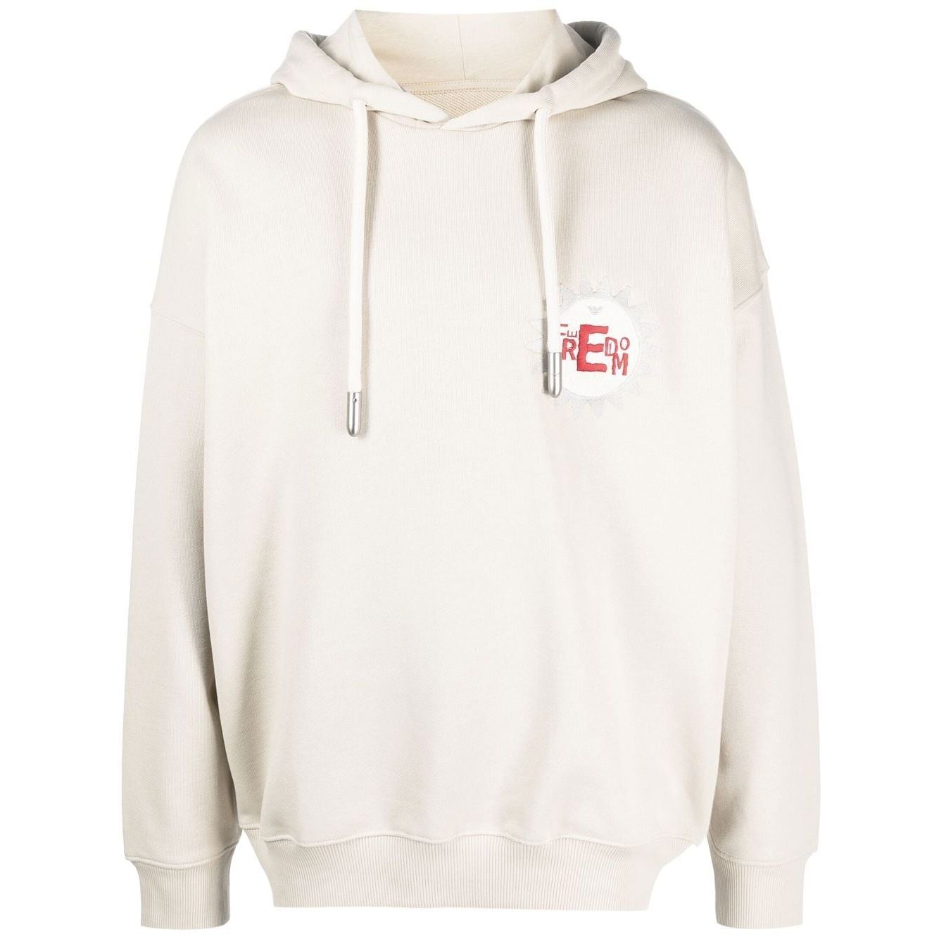 Emporio Armani cotton hoodie with logo Topwear