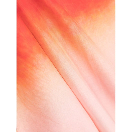Alexander McQueen gradient-effect logo scarf 7453643624Q5976