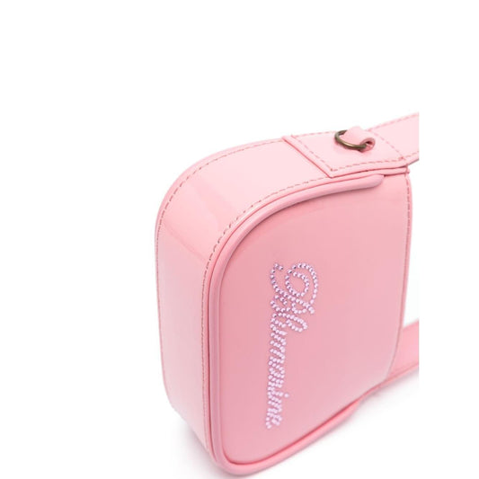 Blumarine crystal-embellished logo tote bag 4W001AN0729
