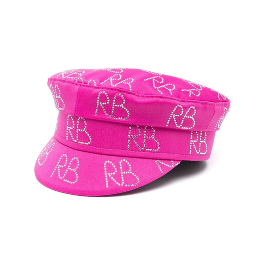Ruslan Baginskiy crystal-embellished Baker Boy Hat KPCDMDPTRBAKERBOYPINK