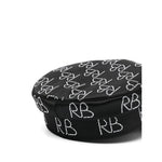 Ruslan Baginskiy crystal-embellished Baker Boy Hat KPCDMDPTRBAKERBOYBLACK