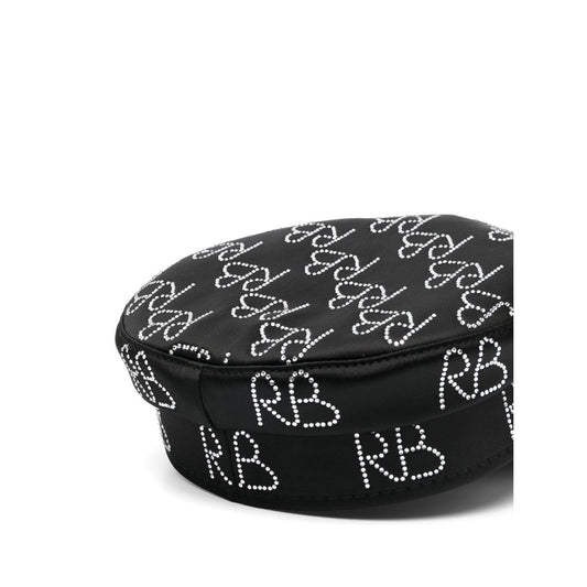 Ruslan Baginskiy crystal-embellished Baker Boy Hat KPCDMDPTRBAKERBOYBLACK