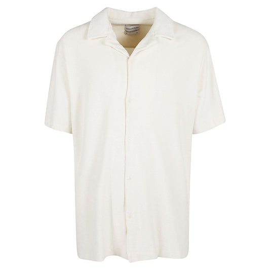 EDMMOND STUDIOS Shirts White 1231017010PLAINOFFWHITE