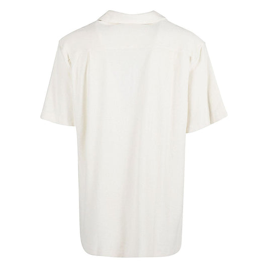 EDMMOND STUDIOS Shirts White 1231017010PLAINOFFWHITE