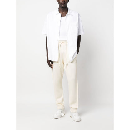 Off White Diag-stripe knitted track pants Trousers