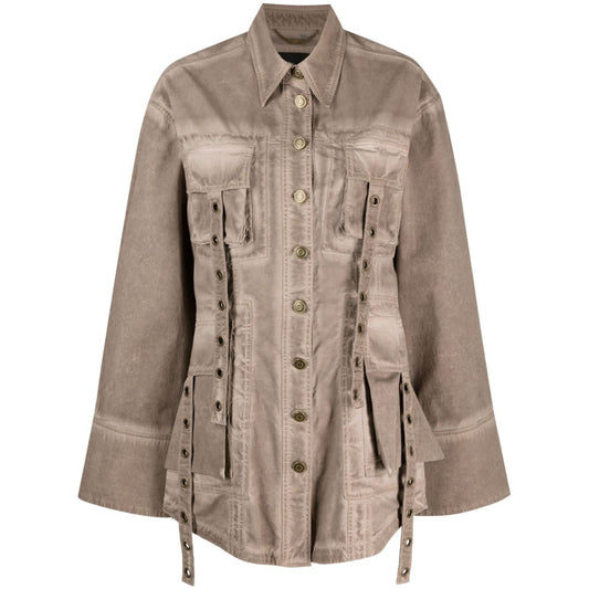 Blumarine Coats Brown 4J015AN0811