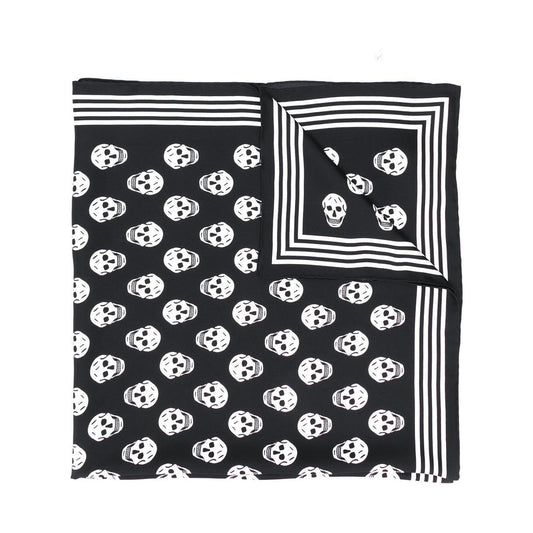 Alexander McQueen Skull silk scarf 5909293001Q1078-AI23