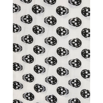 Alexander McQueen Skull wool scarf Scarves Hats & Gloves