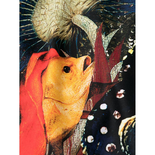Alexander McQueen Hieronymus Bosch-print Jersey Bodysuit 745309QZAJB9101