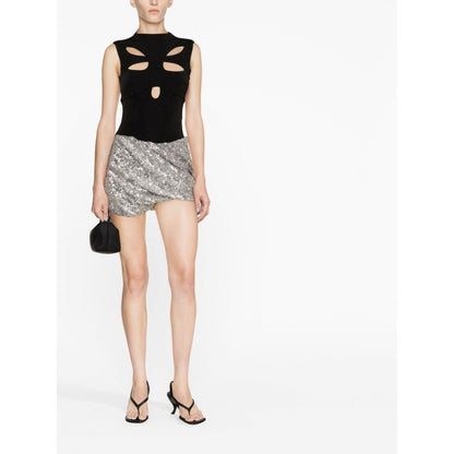 The Attico Skirts Silver