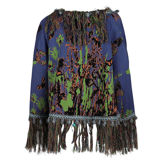 CLOCLOUDE Sweaters Blue CC23034COTONEBLU