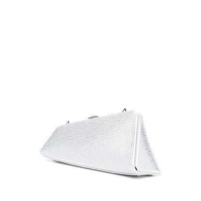 The Attico Long Night crystal-embellished clutch bag Clutches
