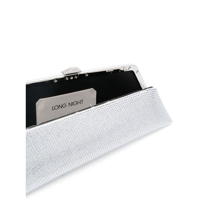 The Attico Long Night crystal-embellished clutch bag Clutches
