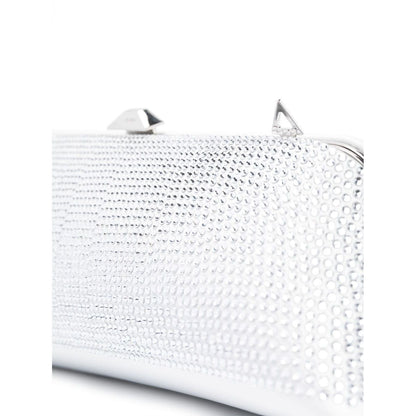 The Attico Long Night crystal-embellished clutch bag Clutches