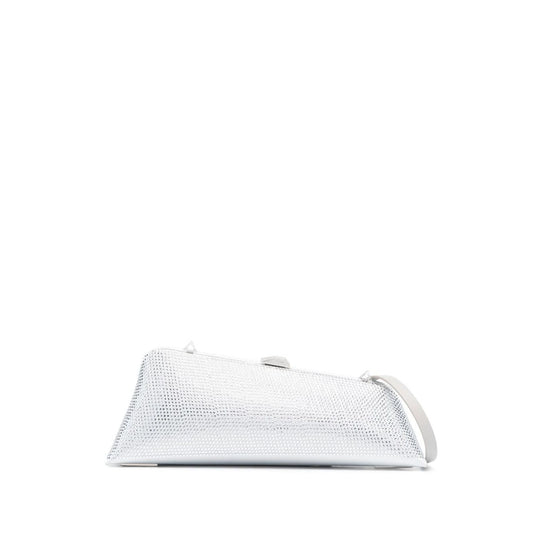The Attico Long Night crystal-embellished clutch bag Clutches
