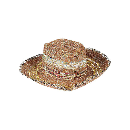 Exquisite J Hats Brown H471V1