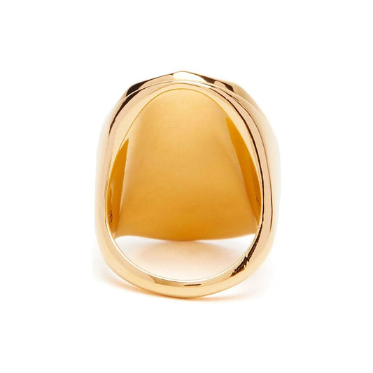 Alexander McQueen The Faceted Stone Ring 757452J160T0448