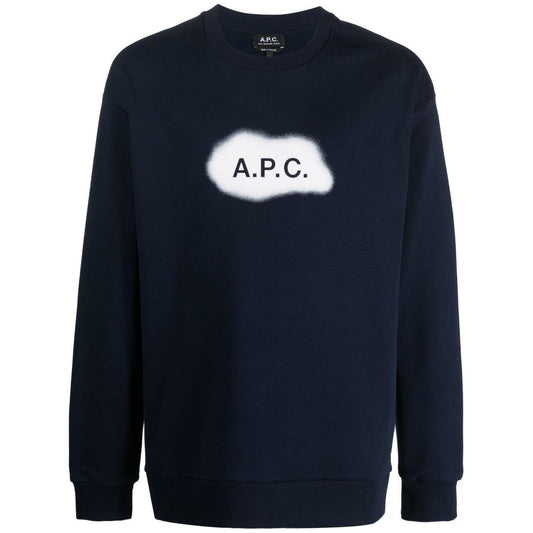 A.P.C. Sweaters Blue COEIPH27825IAK