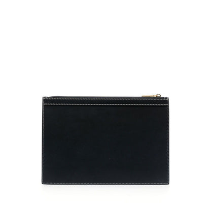 Thom Browne Wallets Blue Small Leather Goods