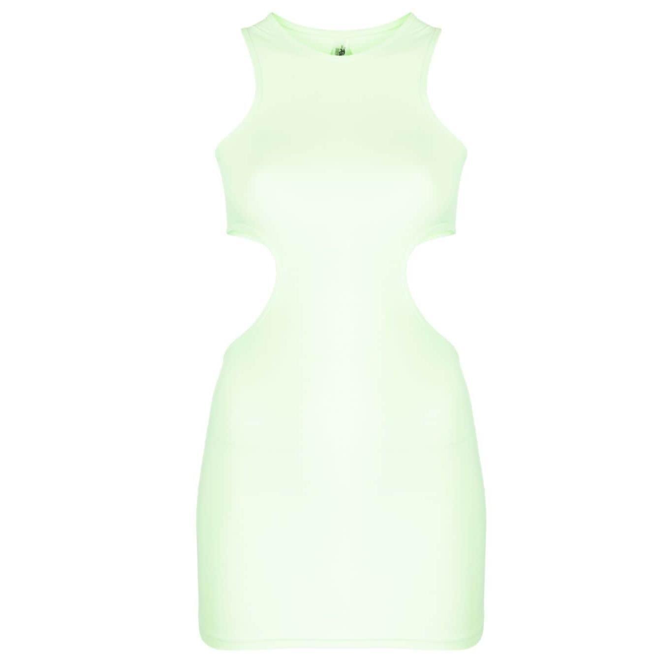 REINA OLGA Dresses Green FLIDRESSSOLIDNEONGREEN