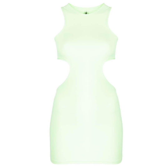 REINA OLGA Dresses Green FLIDRESSSOLIDNEONGREEN