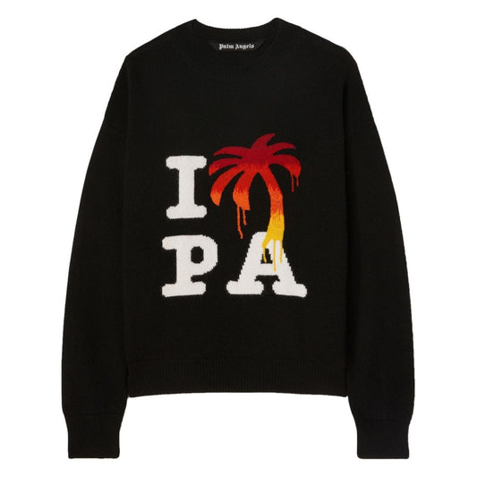 Palm Angels Sweaters Black PMHE054F23KNI0061025