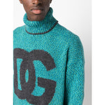 Dolce & Gabbana intarsia-knit logo jumper GXR18TJFMN1S9001
