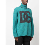Dolce & Gabbana intarsia-knit logo jumper GXR18TJFMN1S9001